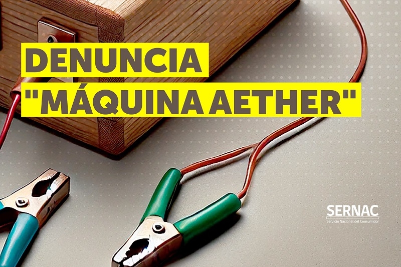 SERNAC llevará a la justicia controversial “Máquina Aether” que promete curar enfermedades