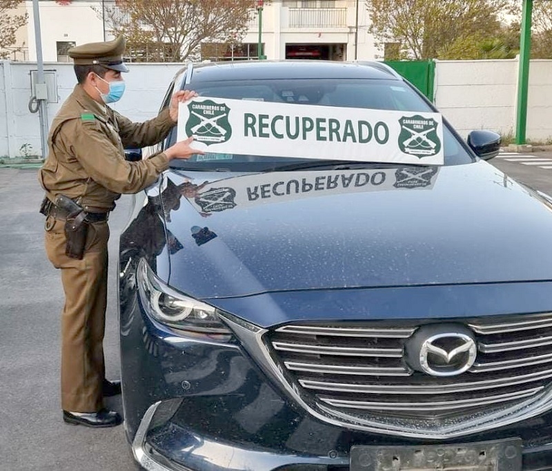  San Javier: Detenido sujeto por receptación de un vehículo con encargo por robo desde Ñuñoa