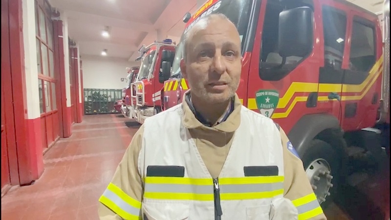 _Bomberos realiza llamado a tomar precauciones por anuncio de nuevo frente de lluvia