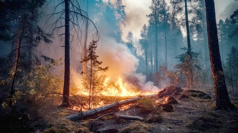 Altas temperaturas y abundante vegetación seca incrementan riesgo de incendios durante este verano