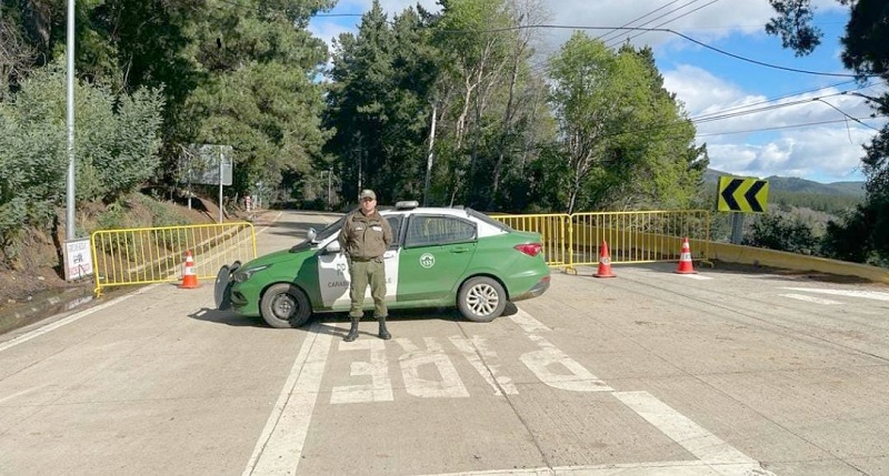 Cauquenes: se mantiene cerrada Ruta M-50 que conecta con Chanco