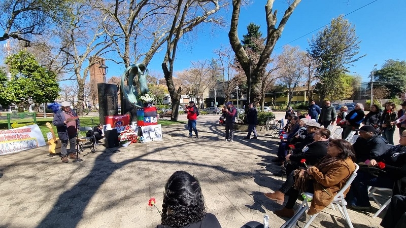 Linares:con recuerdo a víctimas de la dictadura conmemoran 11 de septiembre