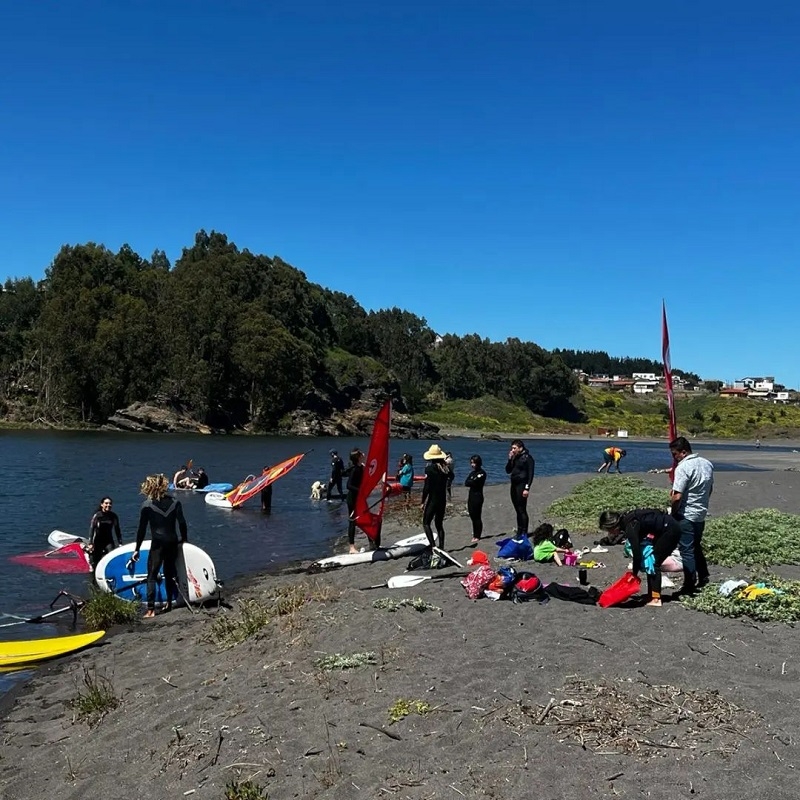 Alcalde advirtió una posible clausura del lago Vichuquén por contaminación del agua