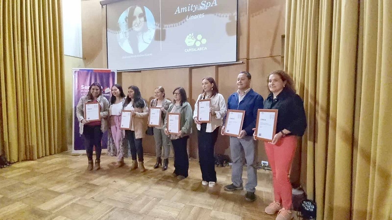 Linares: realizan certificación a emprendedores de SERCOTEC