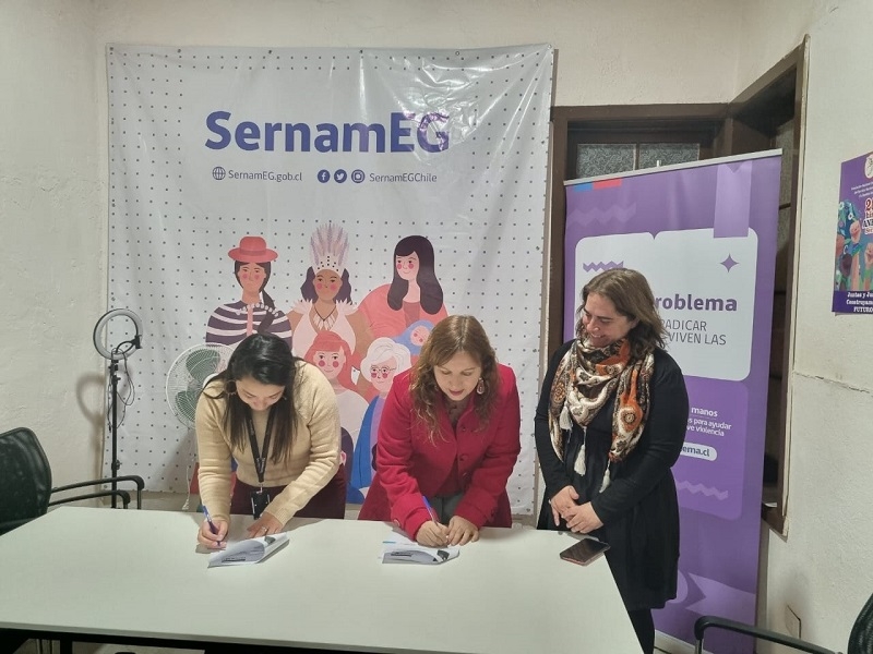 SernamEG y Prodemu constituyen Mesa de Trabajo en beneficio de mujeres maulinas