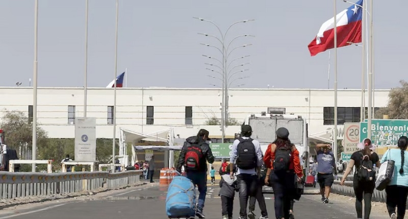 Destacan caída de ingresos irregulares a Chile en 2024