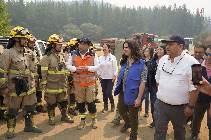 GOBIERNO DISPUSO REFUERZO TERRITORIAL EN REGIONES CON ALTO POTENCIAL DE RIESGO DE INCENDIOS.