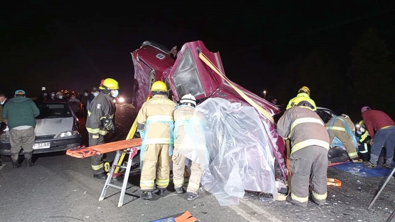  Grave accidente de tránsito en ruta Parral-Cauquenes.