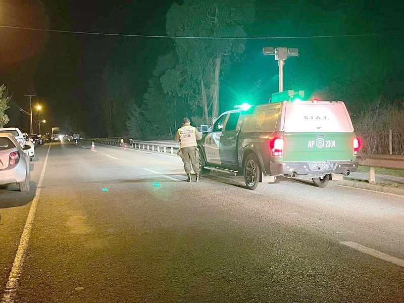 Villa Alegre: Un ciclista fallecido en colisión