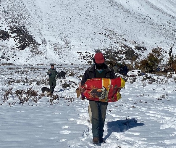 Linares: Se intensificó búsqueda aérea de arrieros en zona cordillerana de Achibueno