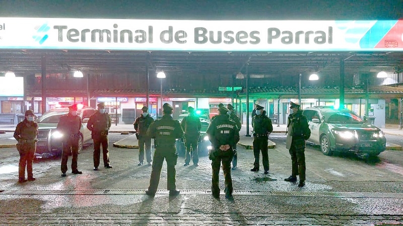 Parral: Carabineros intensifica las rondas extraordinarias de seguridad