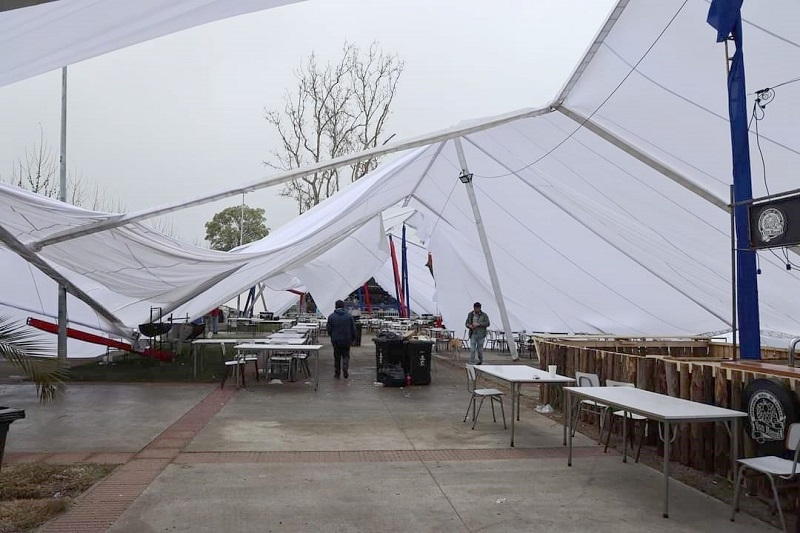  SENAPRED actualiza información sobre daños provocados en eventos de Fiestas Patrias por viento y lluvia