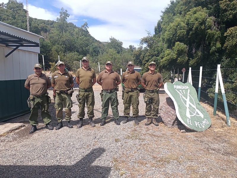  Linares: Carabineros realiza relevo de las avanzadas cordilleranas