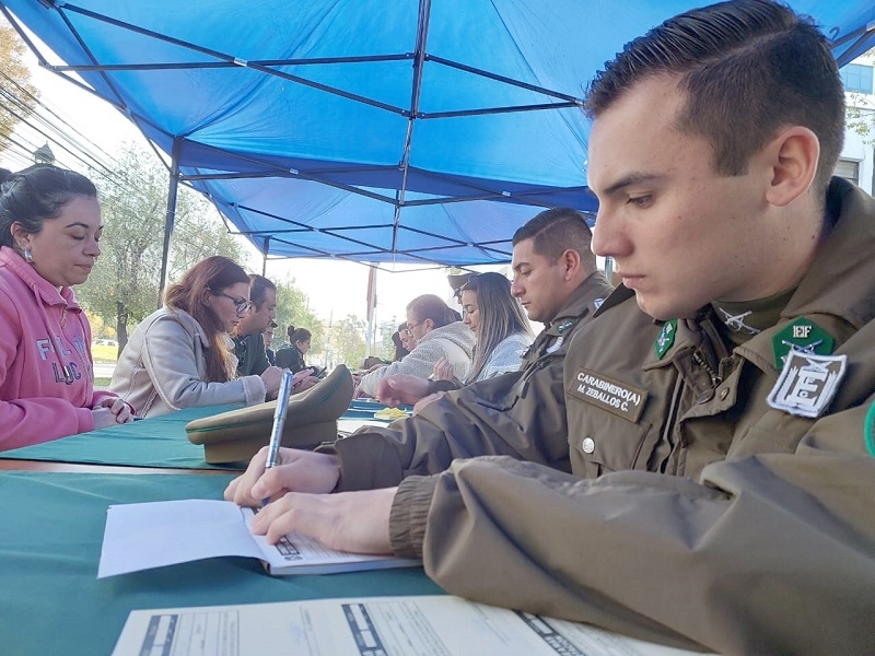 Carabineros del Maule recibió más de 29 mil excusas en elecciones de consejero constitucional 2023