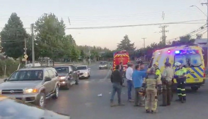 Linares: accidentes de tránsito movilizaron a bomberos