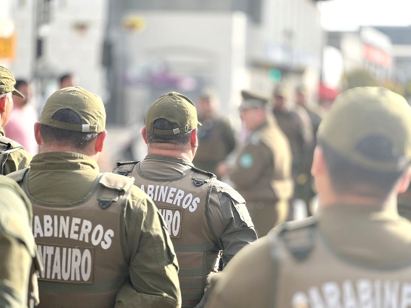 Ronda de Carabineros terminó con 47 detenidos, 5 armas de fuego incautadas y más de 2 mil 300 controles en el Maule