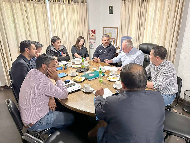 Alcalde de Longaví participó en Consejo del Ministerio de Obras Públicas para abordar cartera de proyectos para la comuna 