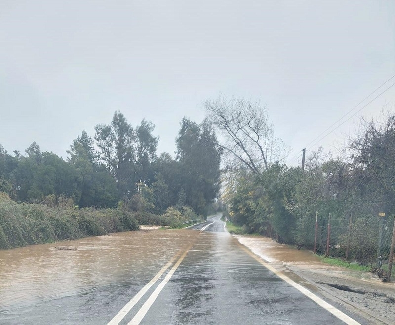 Linares: lluvias persistentes generaron preocupación y alertas para evacuar en zonas precordilleranas