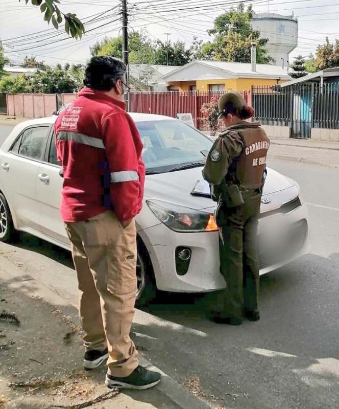 Carabineros de Ñuble recuperó vehículo robado desde Linares