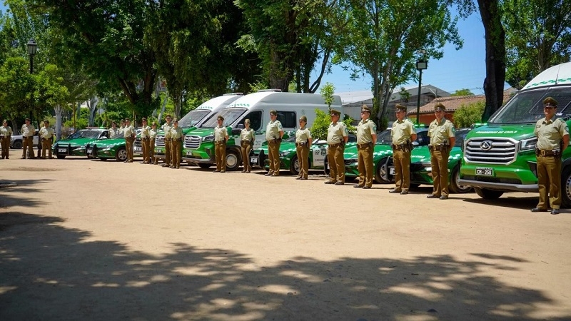 Nuevos vehículos para Carabineros reforzarán la seguridad del Maule