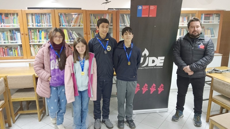 En Parral se realizó la etapa provincial de los Juegos Escolares Sub 14 en la disciplina del Ajedrez 