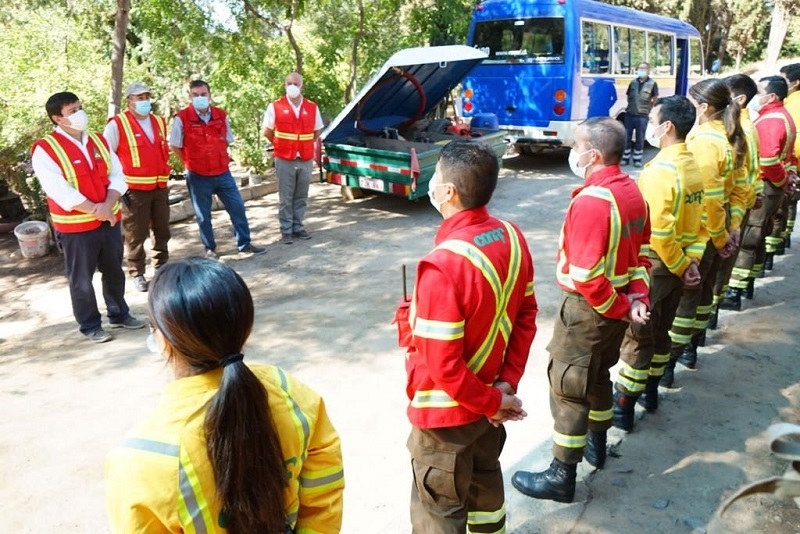 Delegado Regional destaca cifras alentadoras de incendios forestales en el Maule