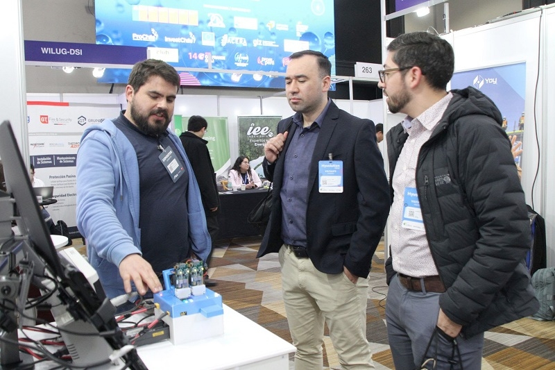 UTalca presentó sus innovaciones en importante feria de hidrógeno verde     