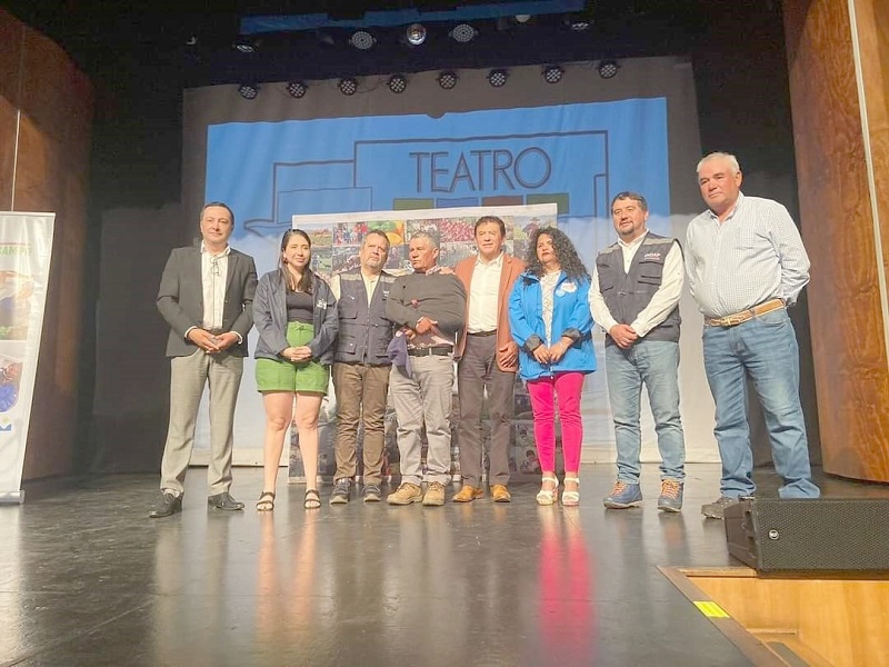 Productores de arroz del área INDAP Parral recibieron incentivos del programa de cultivos tradicionales