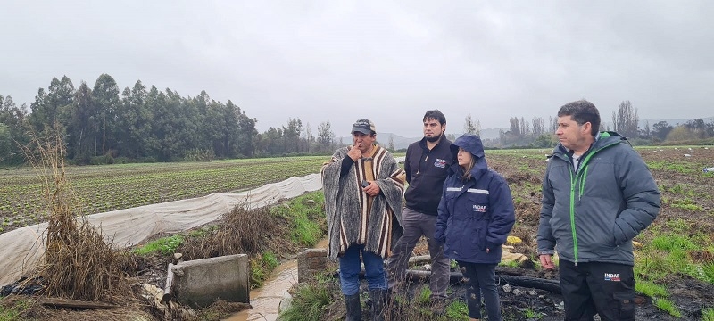 En Maule y Sagrada Familia continuó despliegue en terreno de autoridades del agro