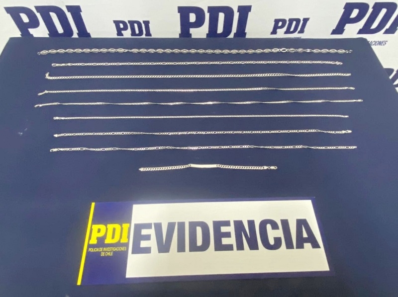 PDI detiene a sujeto y recupera joyas robadas en un domicilio de Cauquenes