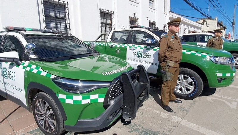 Llegaron a Prefectura de Linares nuevos vehículos para Carabineros