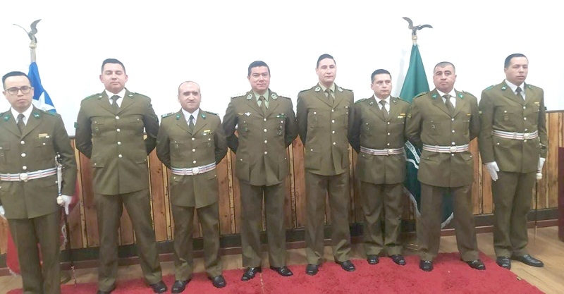 Carabineros realiza ceremonia de ascensos en Comisaría de Linares