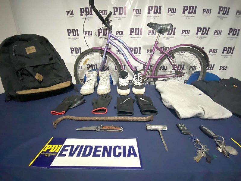 PDI detuvo a sujeto con órdenes de detención vigentes por robo y hurto en Parral 