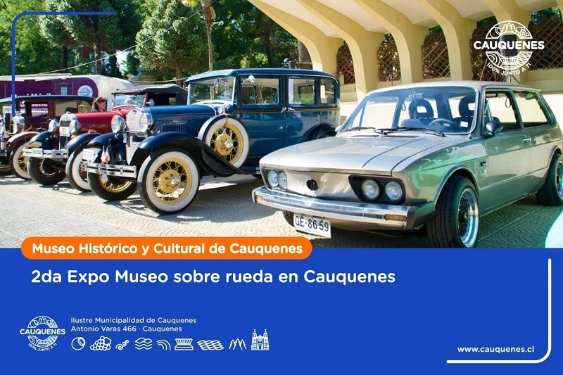 Cauquenes:  Novedosa Expo Museo sobre ruedas en Plaza de Armas 