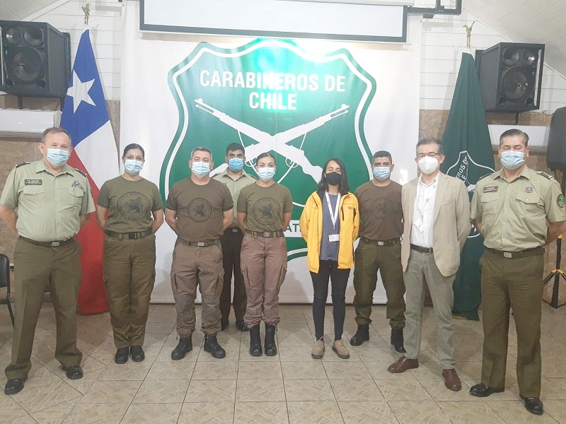 Carabineros del maule e INDH realizaron conversatorio sobre temáticas de DD.HH