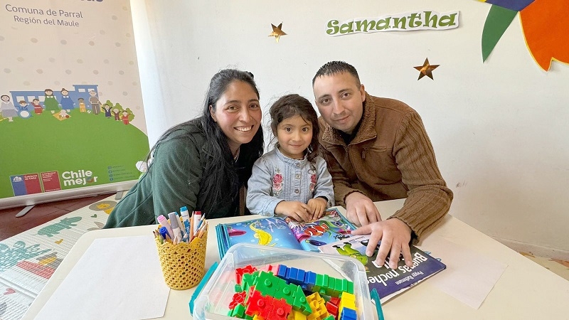 De Parral a la NASA: Niña que asiste a jardín infantil de Junji viajará a Estados Unidos