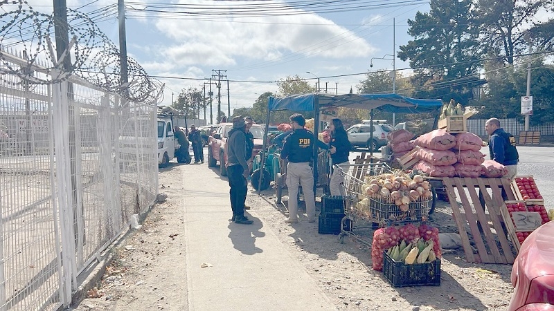 PDI fiscalizó en Talca a 63 extranjeros por Ley de Migraciones