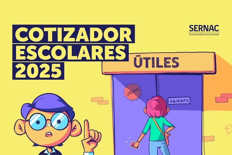 Sernac lanza cotizador para útiles escolares y uniformes