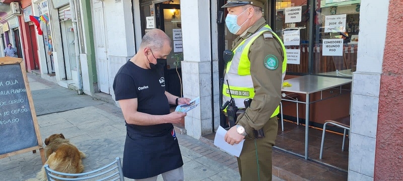 Carabineros de Parral refuerza el llamado a denunciar los delitos