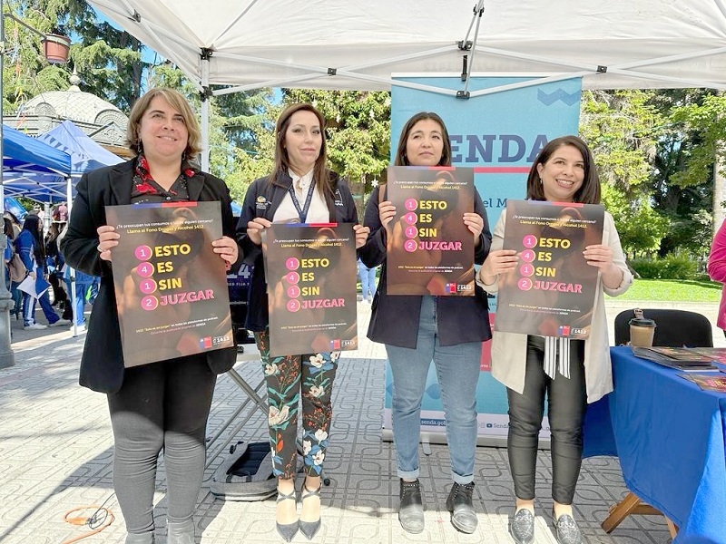 SENDA Maule lanzó campaña 1412, Esto Es Sin Juzgar