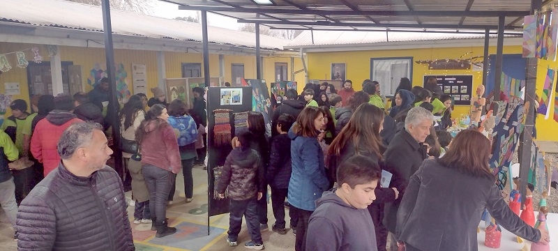 Escuela Matías Cousiño de Puente Alto realiza tercera Galería de Arte SEA