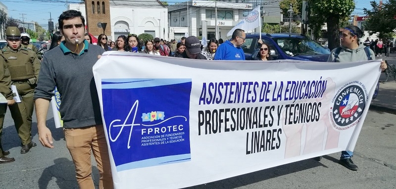  Linares se sumó al paro del sector público
