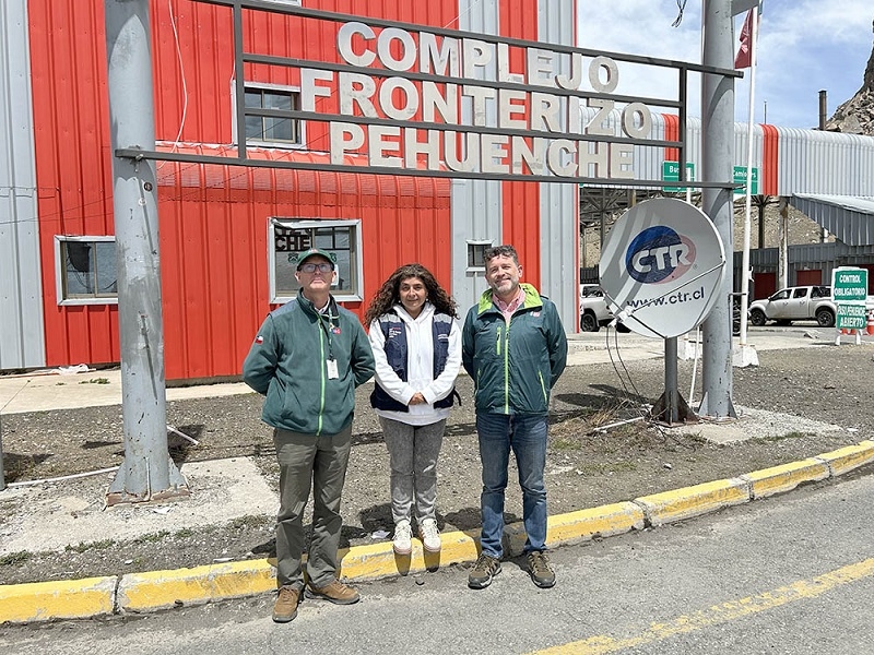 Director (s) del SAG junto a SEREMI de Agricultura verifican operatividad de Paso Pehuenche