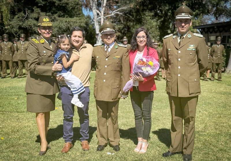  Región del Maule: se realizó ceremonia de ascensos de suboficiales mayores de Carabineros