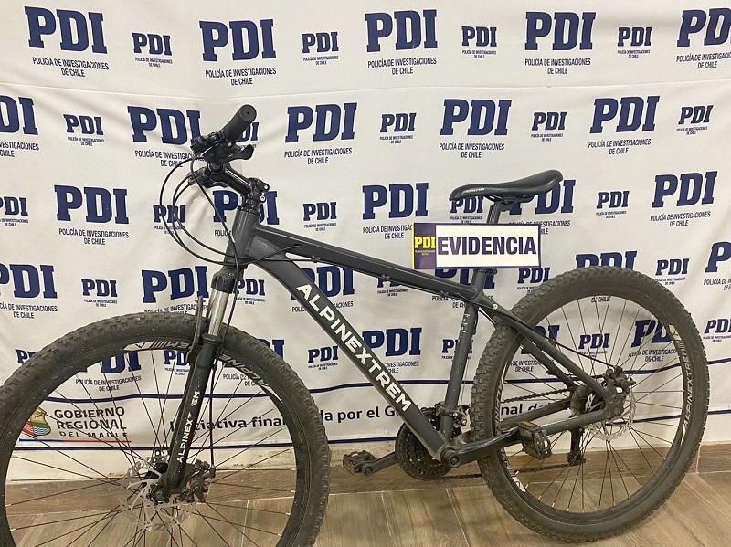 PDI recuperó bicicleta en Linares