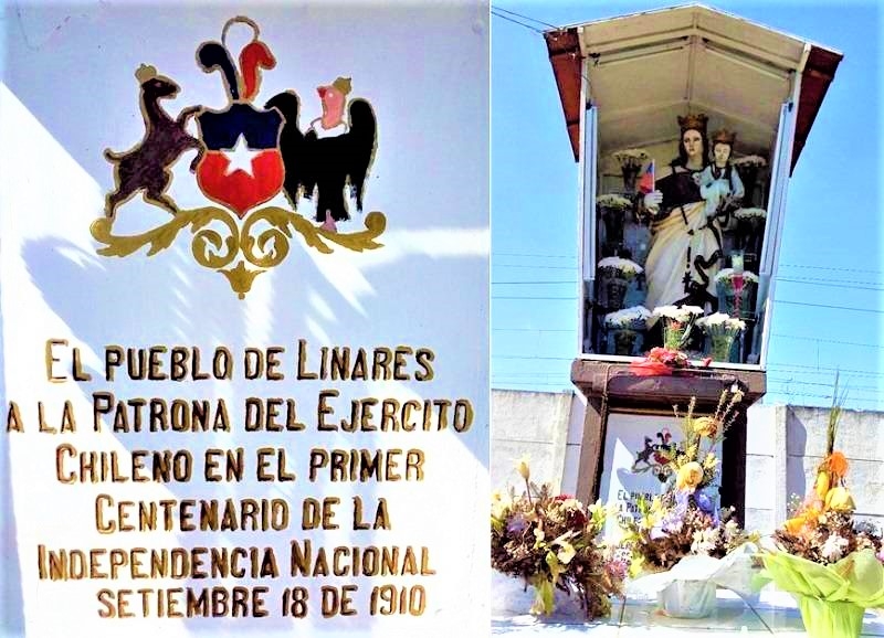 La Virgen del Carmen, Patrona del Ejército Chileno 1910 – 18 de septiembre – 2024