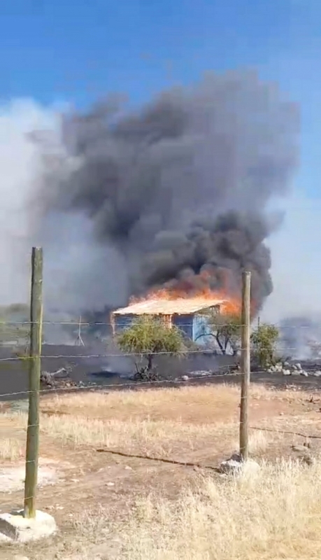 Alerta Roja en San Javier por incendio forestal y un detenido como presunto causante del fuego.