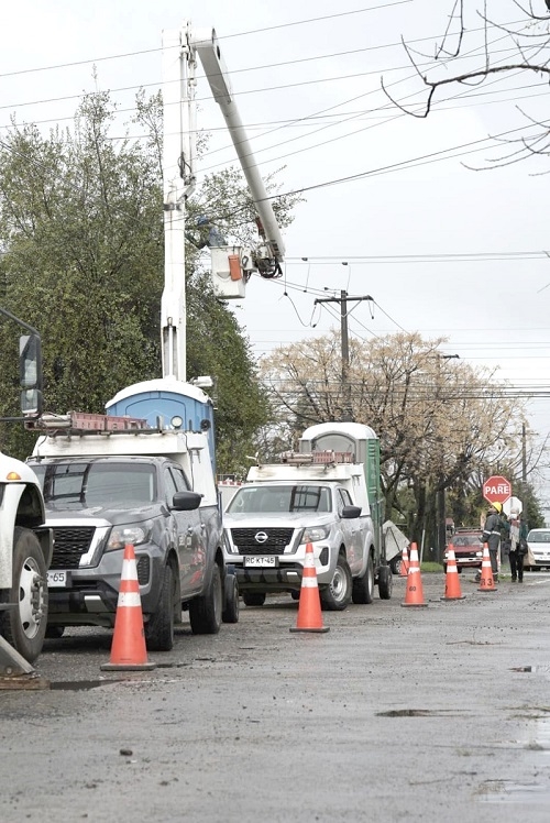  CGE reportó afectación en Provincia de Cauquenes tras frente de viento y lluvia