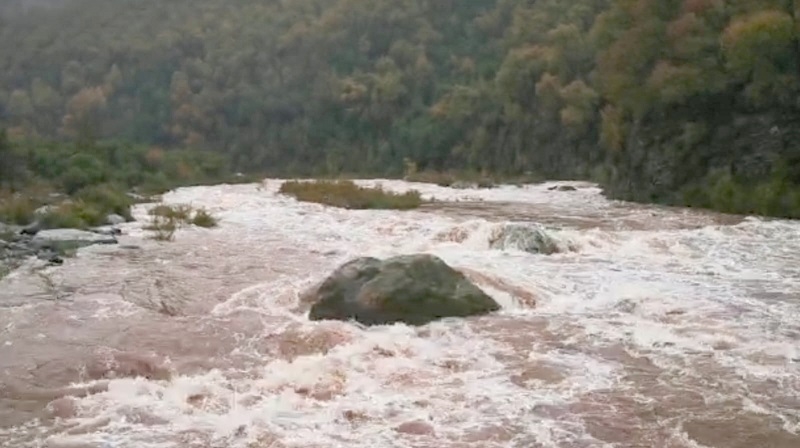 Linares: lluvias generaron crecida de ríos y monitoreo de situación en precordillera