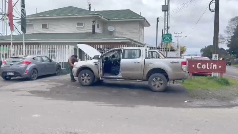 Camioneta robada en "portonazo" en Linares fue recuperada en Maule